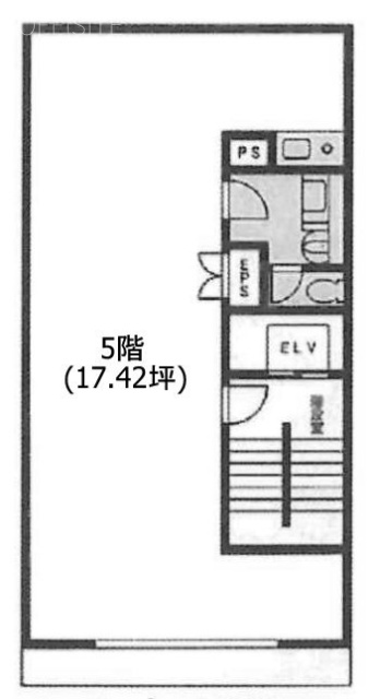 第3吉田ビル5F 間取り図