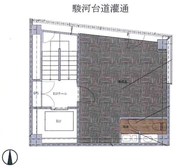 烏山お茶の水ビル2F 間取り図
