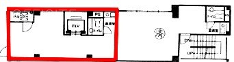 高芳ビル301 間取り図
