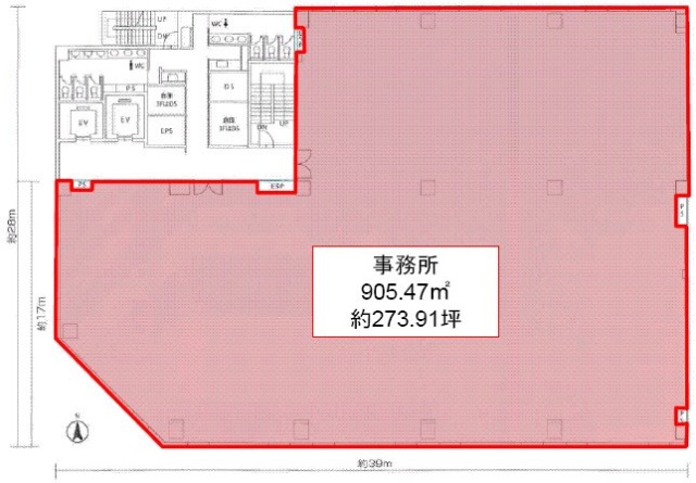 東陽町MLプラザ3F 間取り図