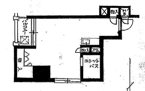 ローレル三田303 間取り図