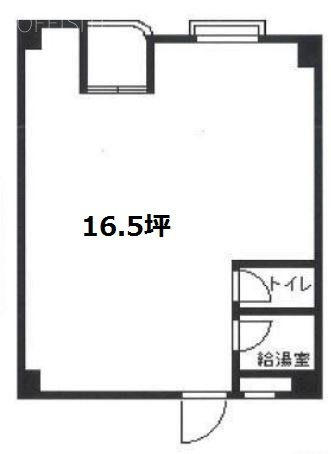 岡本ビル506 間取り図