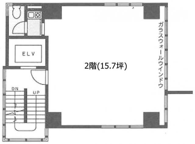 ブラン西麻布2F 間取り図