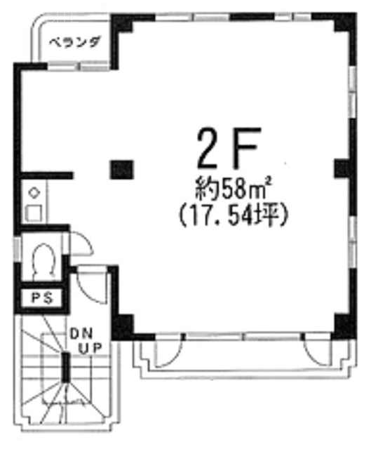 三信ビル2F 間取り図