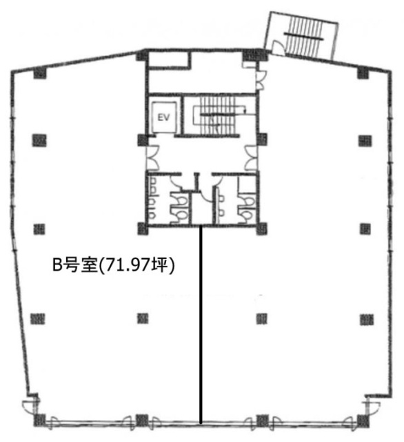 菱化ビルB 間取り図