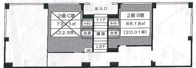 ガーデンアヴェニュー妙典ビルB 間取り図