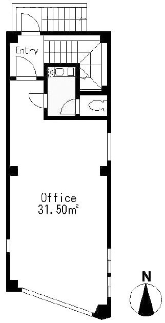 ラムテックビル2F 間取り図