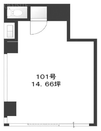 工(たくみ)ビル101 間取り図
