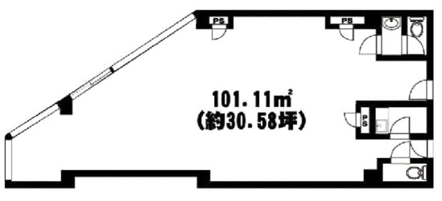 TSビル1F 間取り図