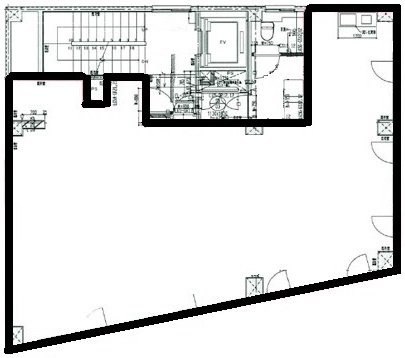 渋谷董友ビルannex7F 間取り図