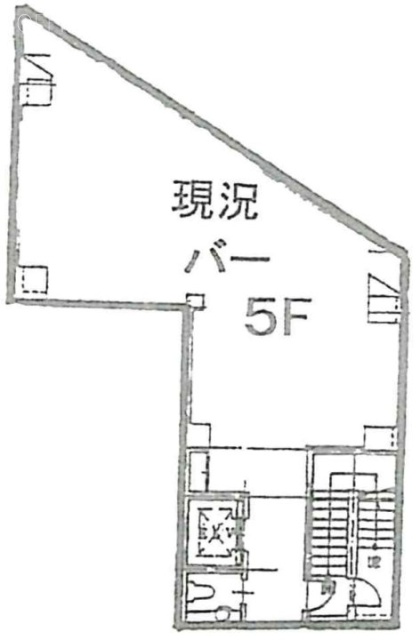 紅洋ビル5F 間取り図