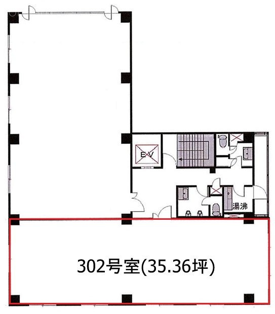 瀬川池袋ビル302 間取り図