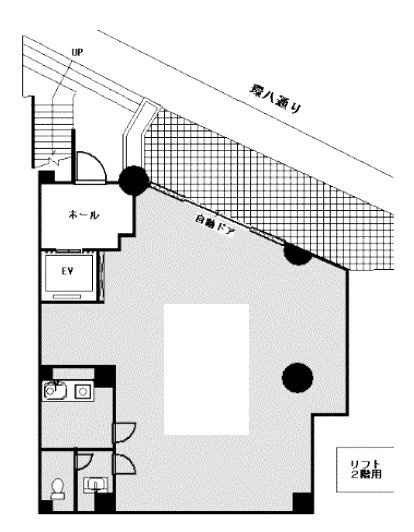 スポーツプラザビル1F 間取り図