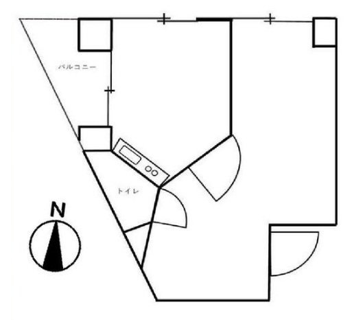 岩崎ビル201 間取り図