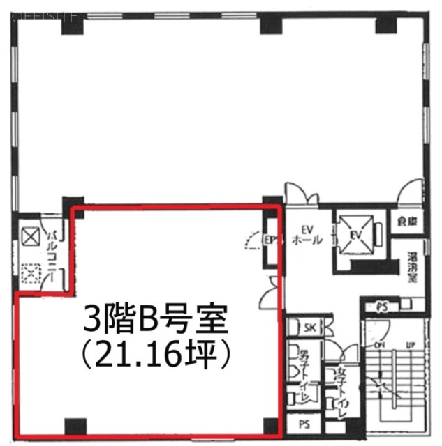 津田ビルB 間取り図