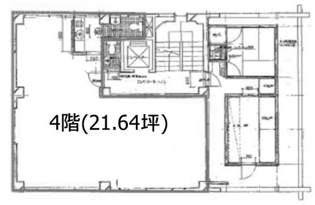 河村ビル4F 間取り図