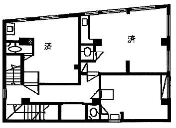 ビル西神田301 間取り図