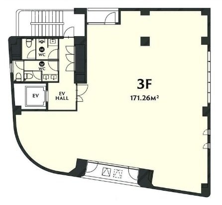 THE BATON Minami Aoyama3F 間取り図