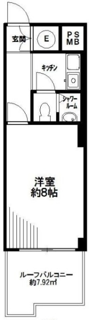 DIKマンション新橋422 間取り図