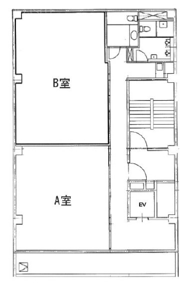 日本橋三洋ビルB 間取り図