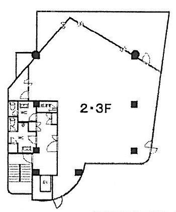 西新宿インデンス小玉ビル2F 間取り図