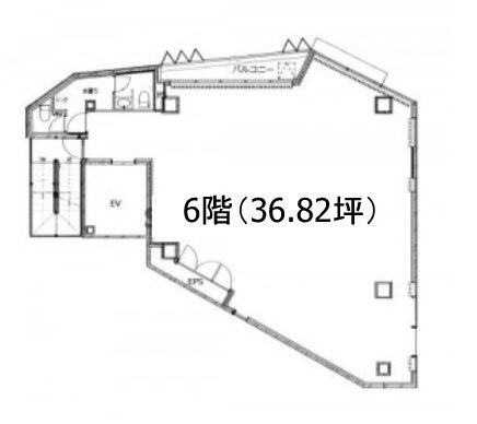 Sreed EBISU6F 間取り図