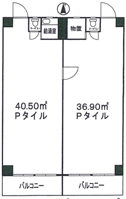 第一ともえビル305.306 間取り図