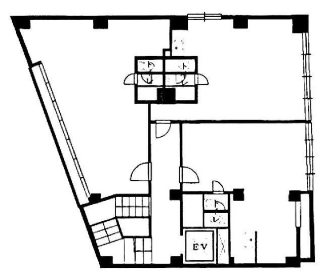 住吉町太田ビル903C 間取り図