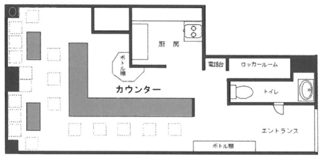 新光ビルE 間取り図