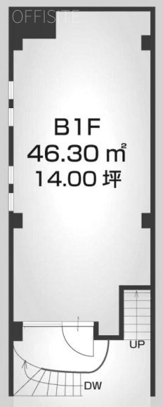 西麻布ビルB1F 間取り図