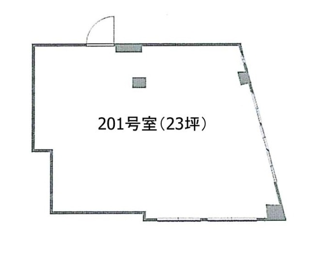 若槻ビル201 間取り図