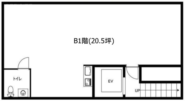 浅草寿ビルB1F 間取り図