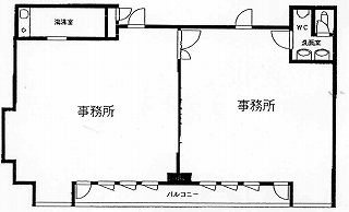 アルテール池袋3F 間取り図