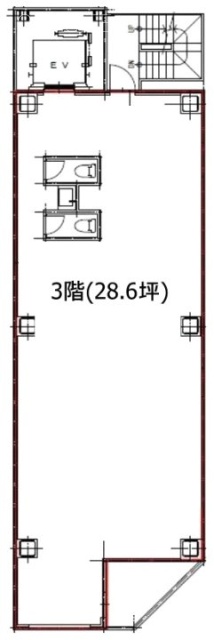 神田カドウチ3F 間取り図