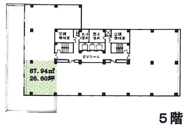 TIMECROSS YOKOHAMA5F 間取り図