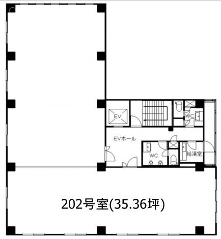 瀬川池袋ビル202 間取り図