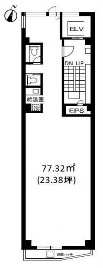 MTK脇田町ビル4F 間取り図