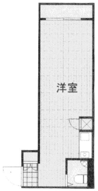 日興パレス綾瀬ビル3F 間取り図