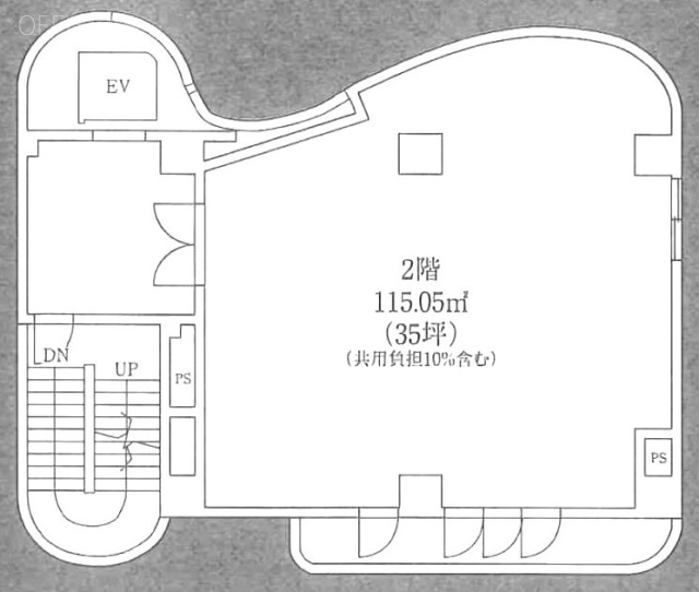 DEAR西麻布2F 間取り図