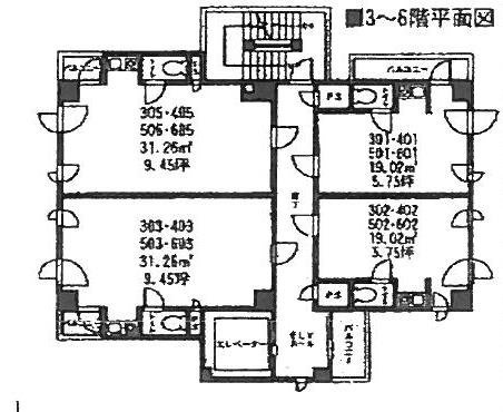 テロワール南青山301 間取り図