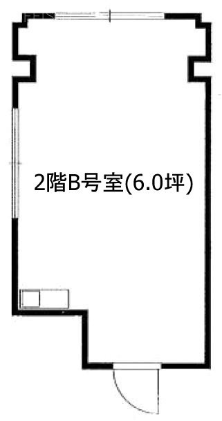 鈴木ビルB 間取り図