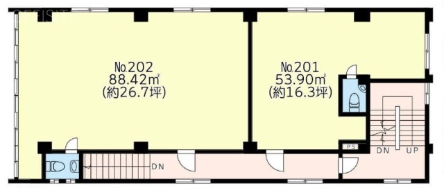 三洋ビル201 間取り図