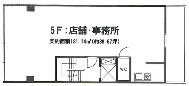 千代田ビル5F 間取り図