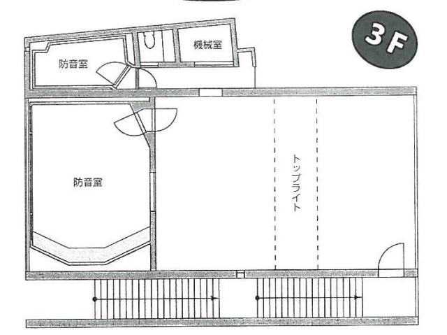 K・STARビル3F 間取り図