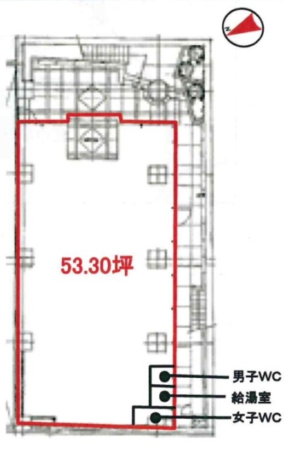 Daiwa西新橋(共同西新橋)ビルB01 間取り図