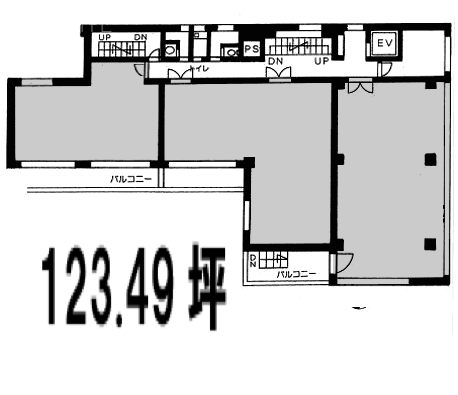 第1久保ビル3F 間取り図