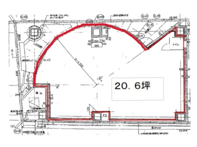 セーキビル1F 間取り図