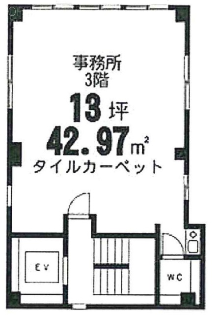 丸宗ビル3F 間取り図