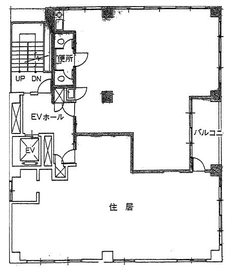 麹町共栄ビル5F 間取り図