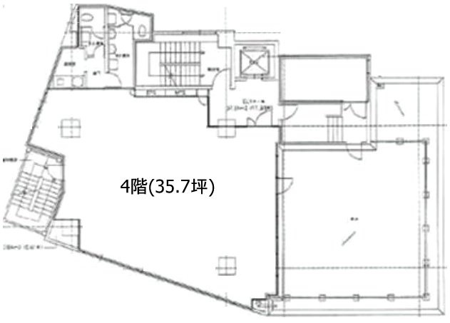 ビーシティ明大前世田谷4F 間取り図